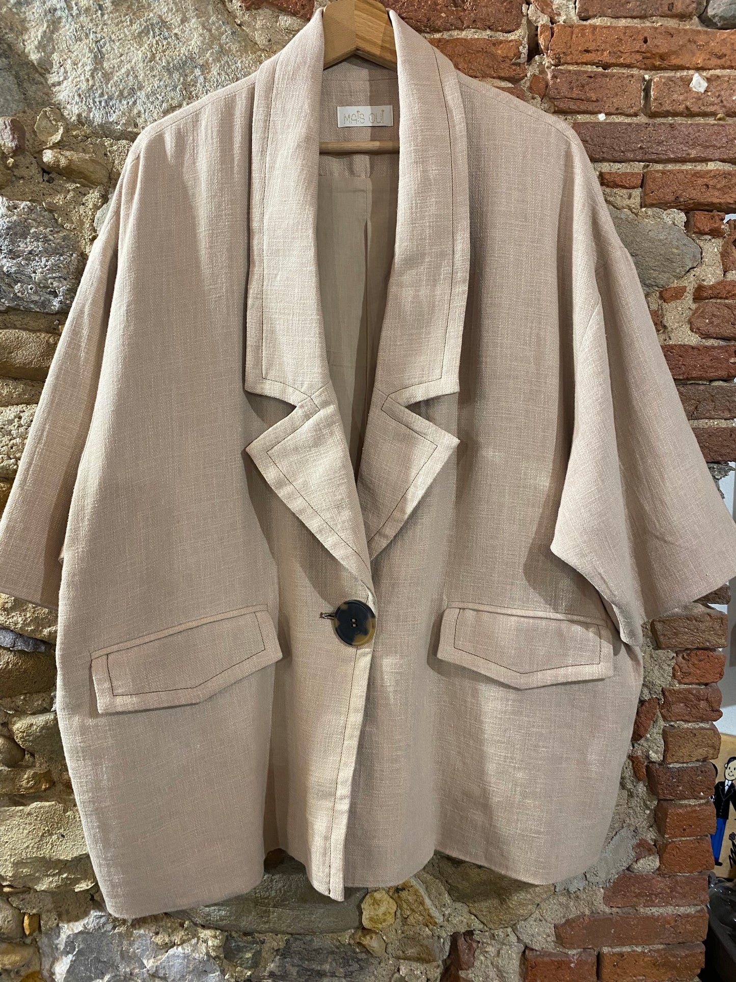 Blazer Odette cipria