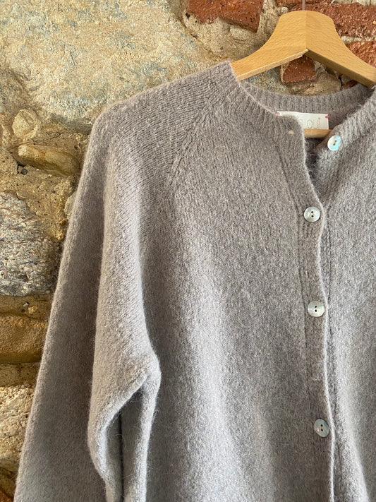 Cardigan Linette taupe