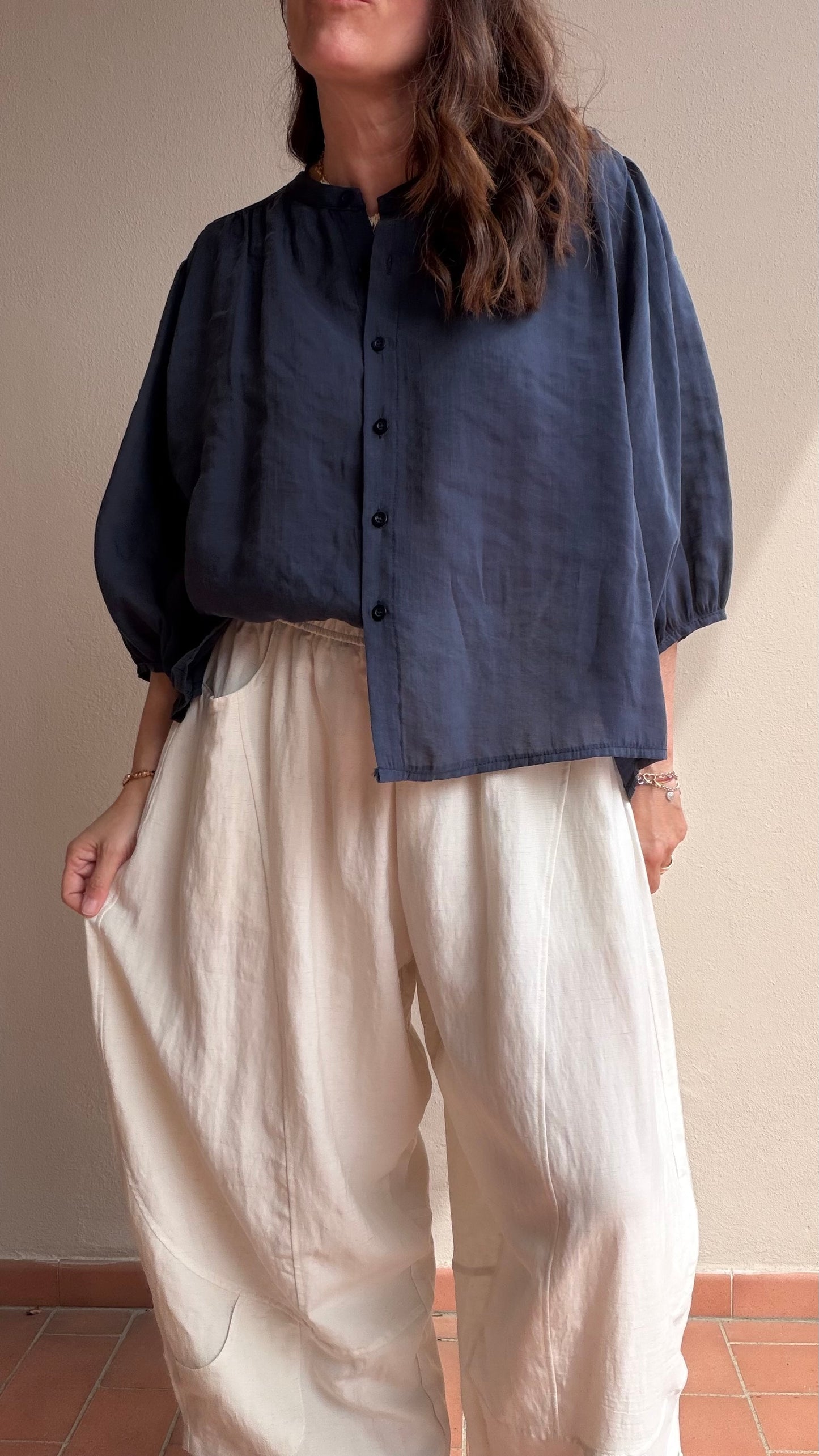 Camicia Delice blu