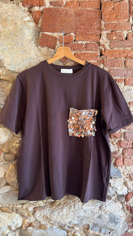 T-shirt Sparkle Choco