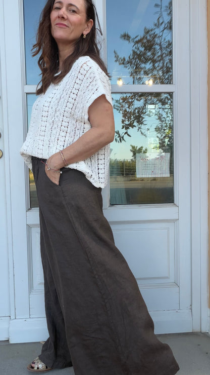 Pantalone Paloma Choco