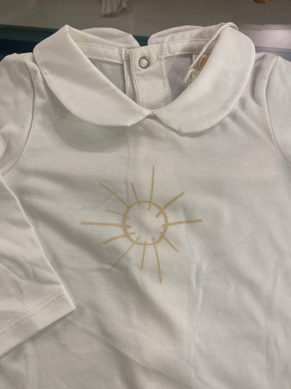 Tutina in tencell colore latte