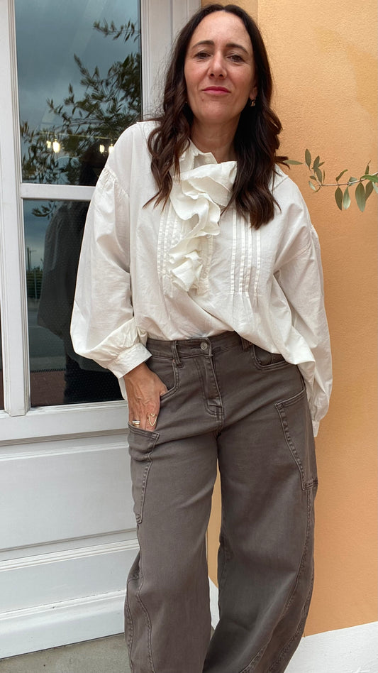 Camicia Adelina milk