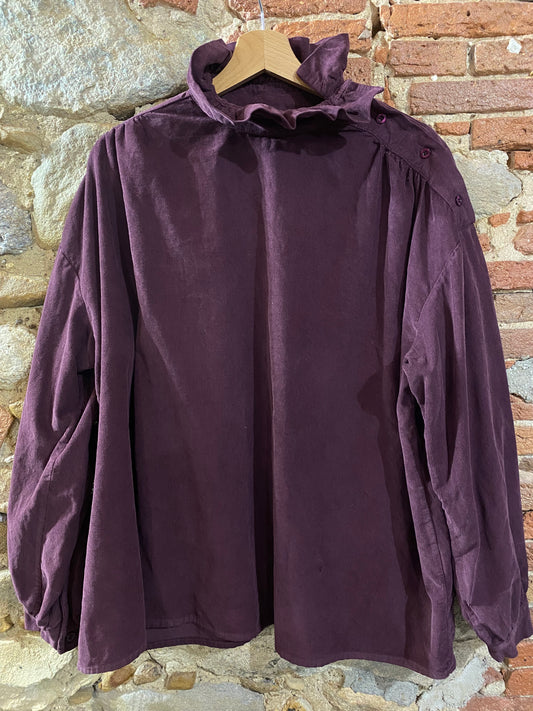 Camicia Demetra prune