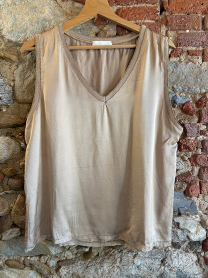 Blusa Day camel