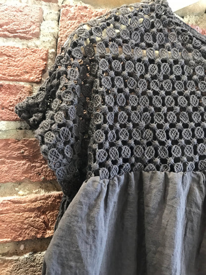 Blusa Jiji cioccolato