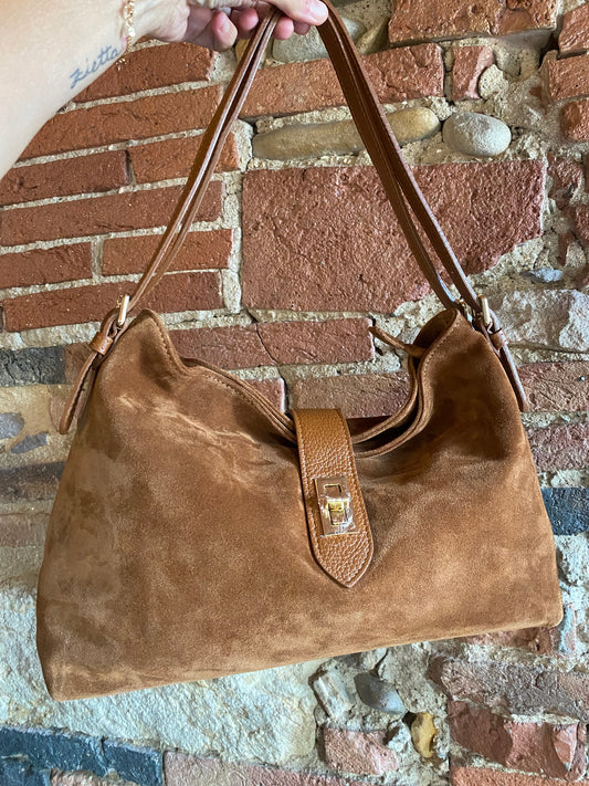 Borsa Libby camel