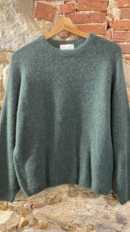 Maglioncino Dorothea verde salvia