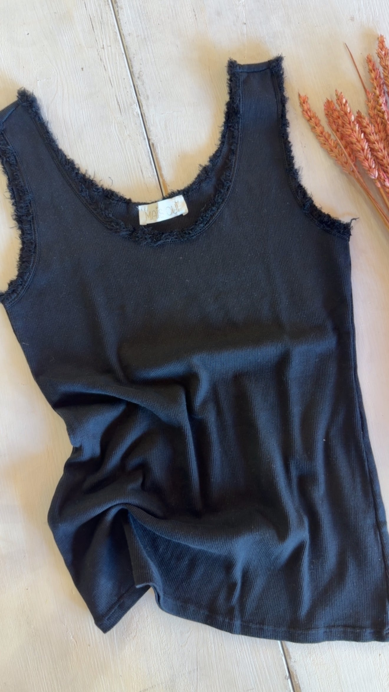 Canotta Fluffy Black