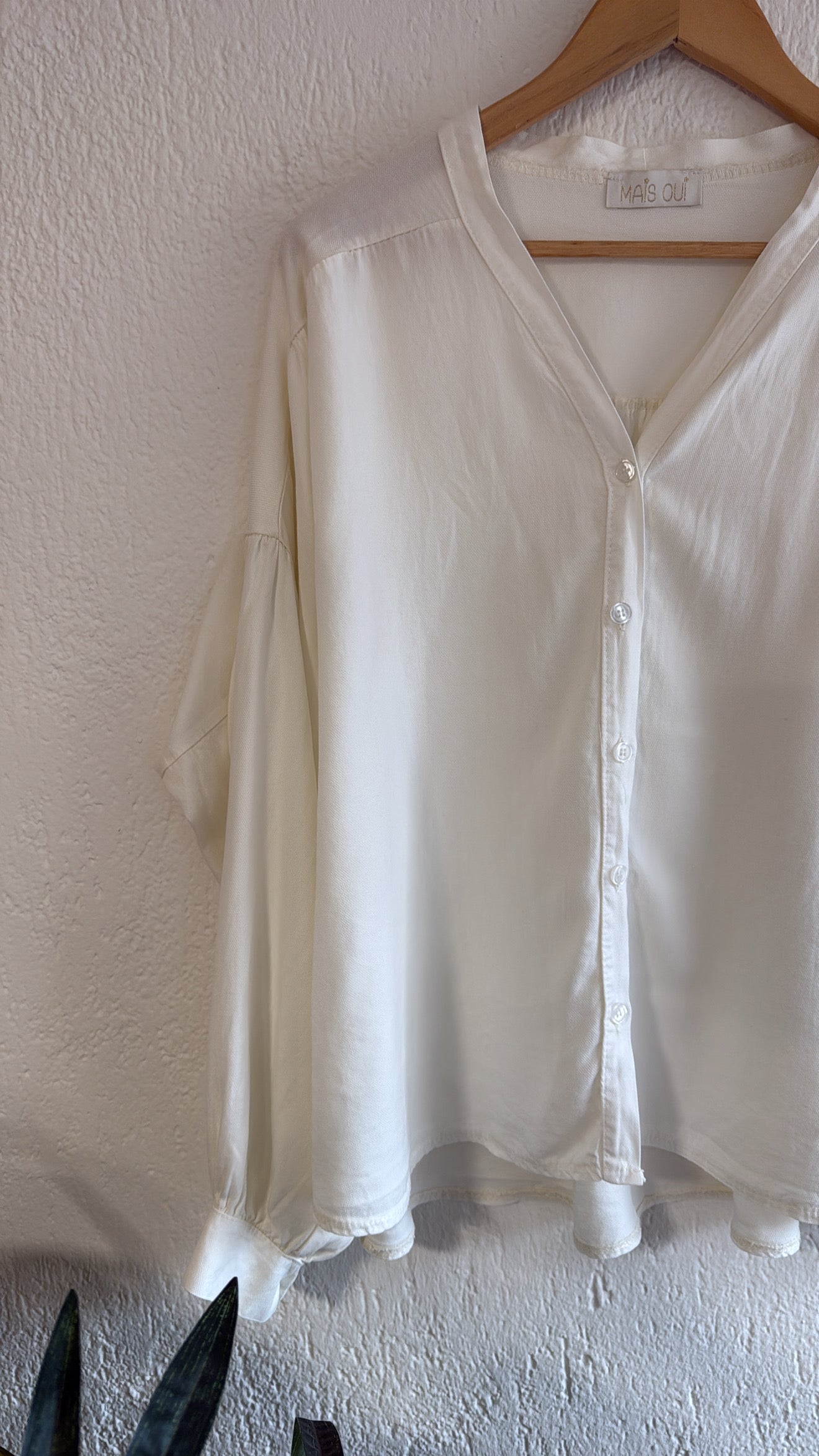 Camicia Yomi gesso
