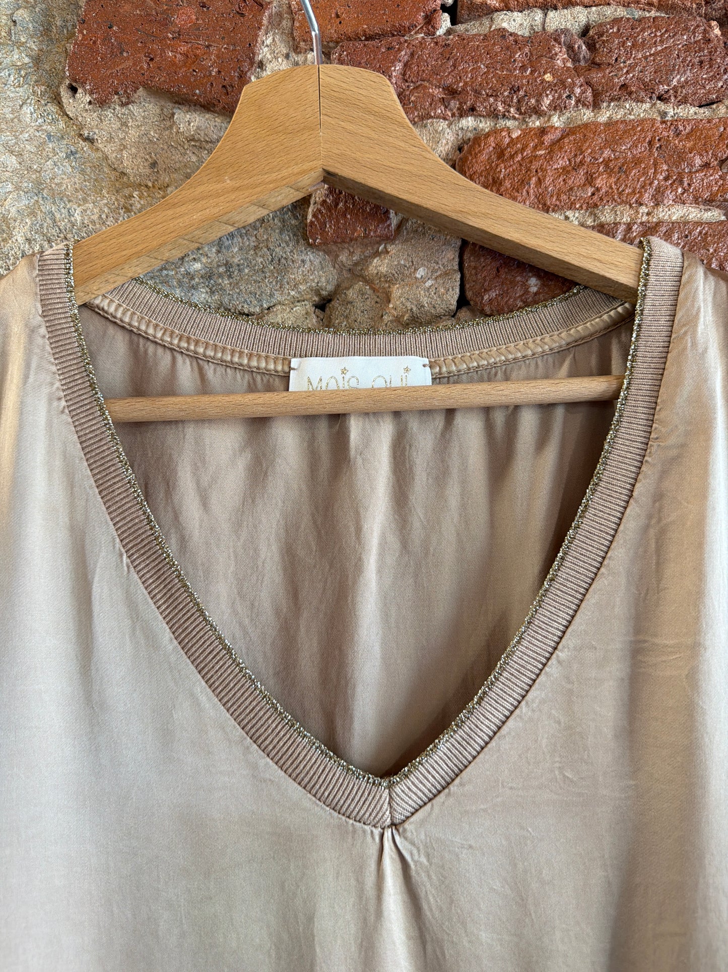 Blusa Day camel