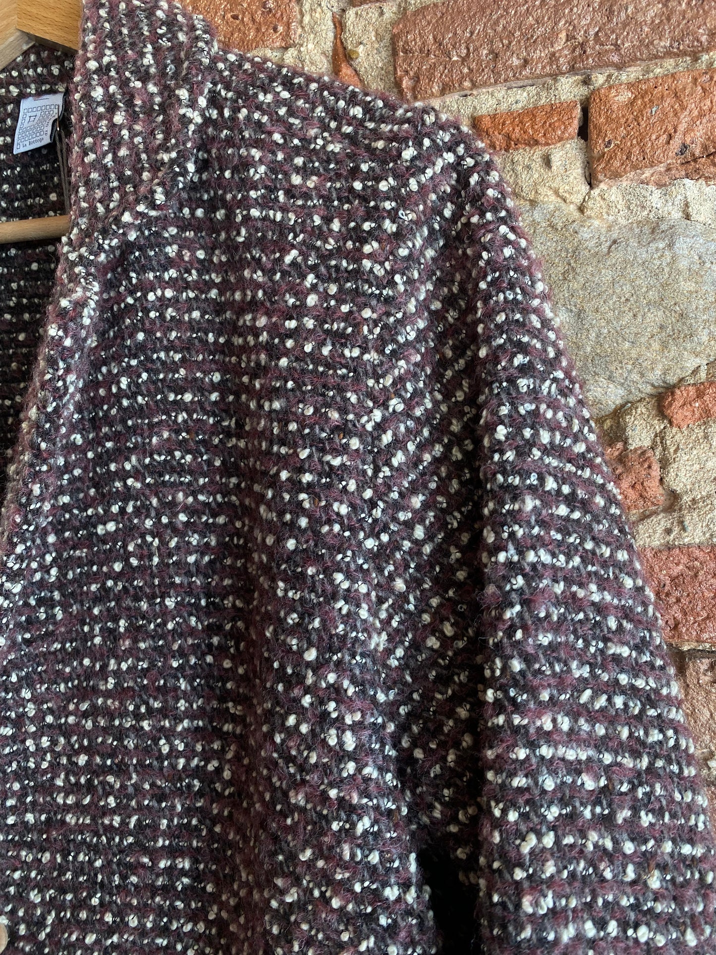 Giacca Ramo boucle rosa soft