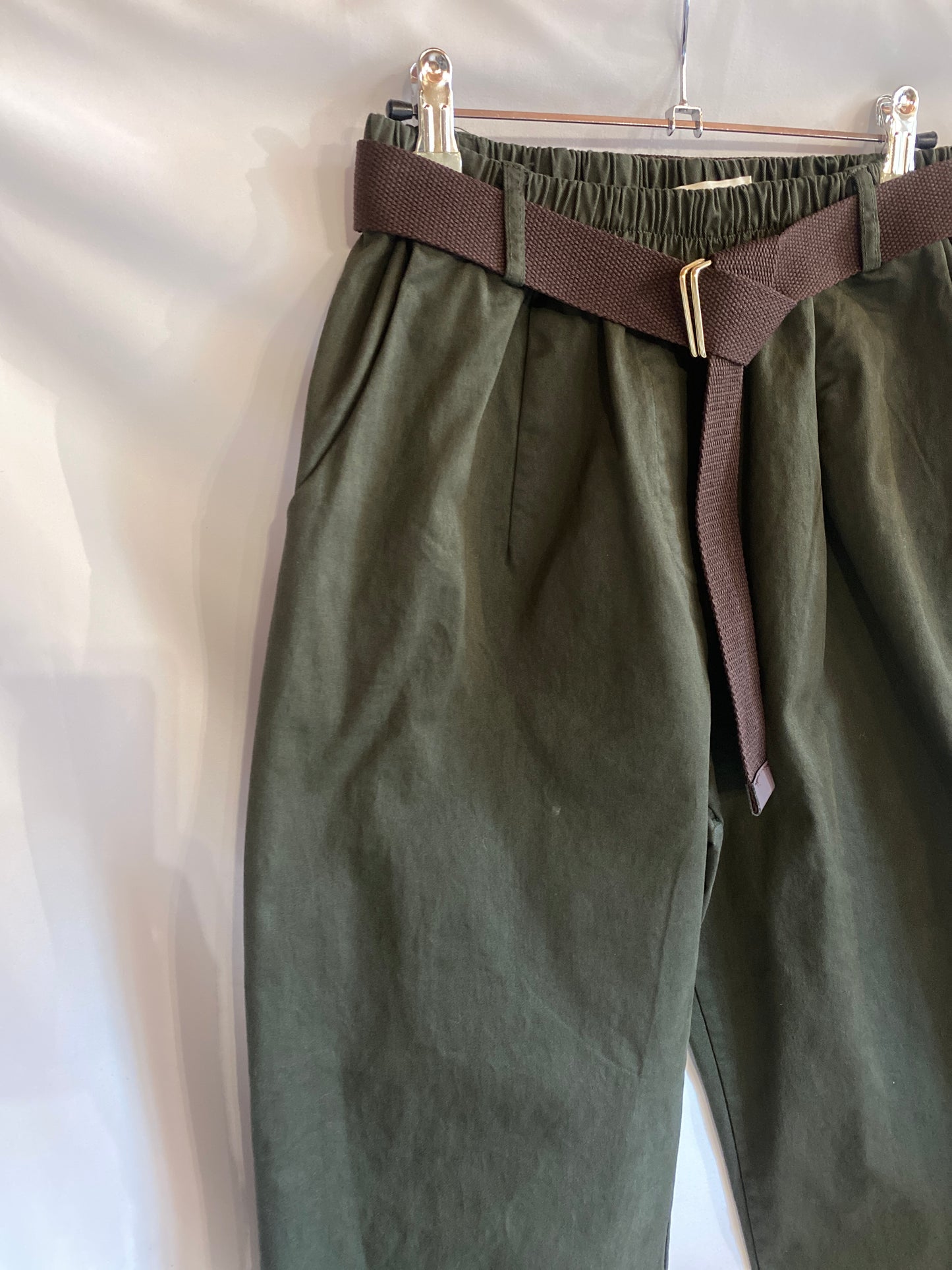 Pantalone Carlo verde bosco
