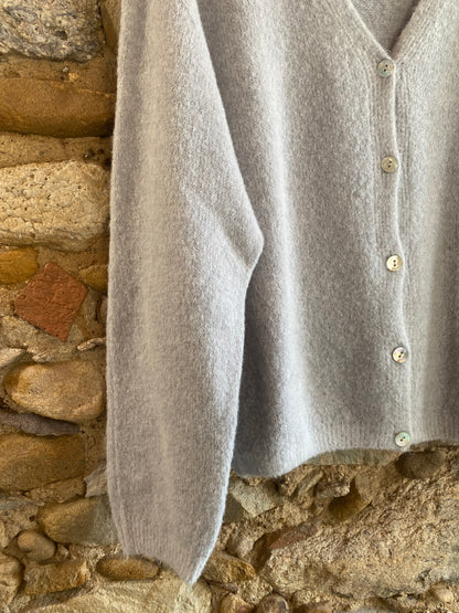 Cardigan Milly soft grey