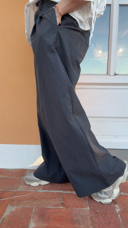 Pantalone Klaren grigio piombo