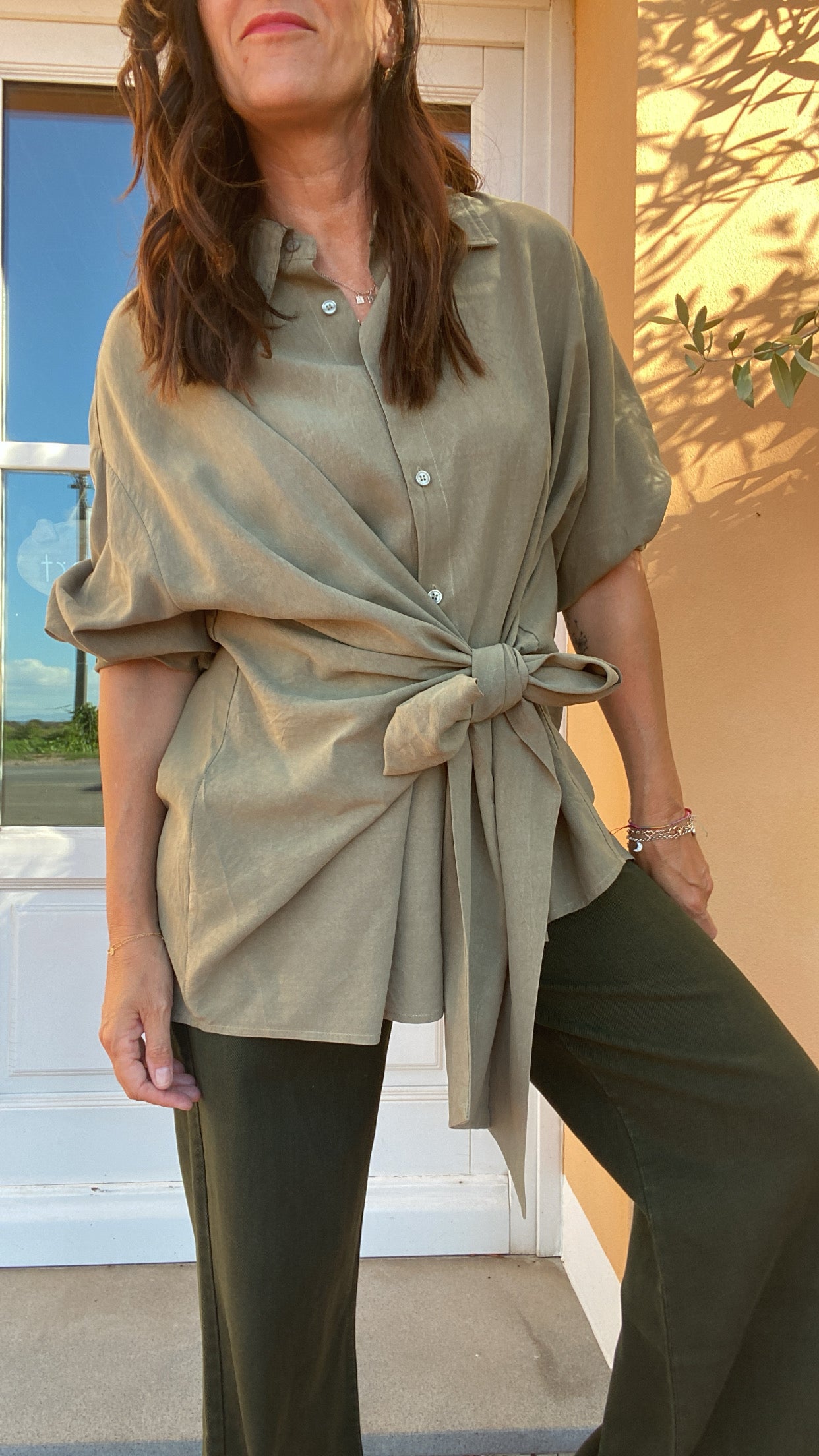 Camicia Holly salvia