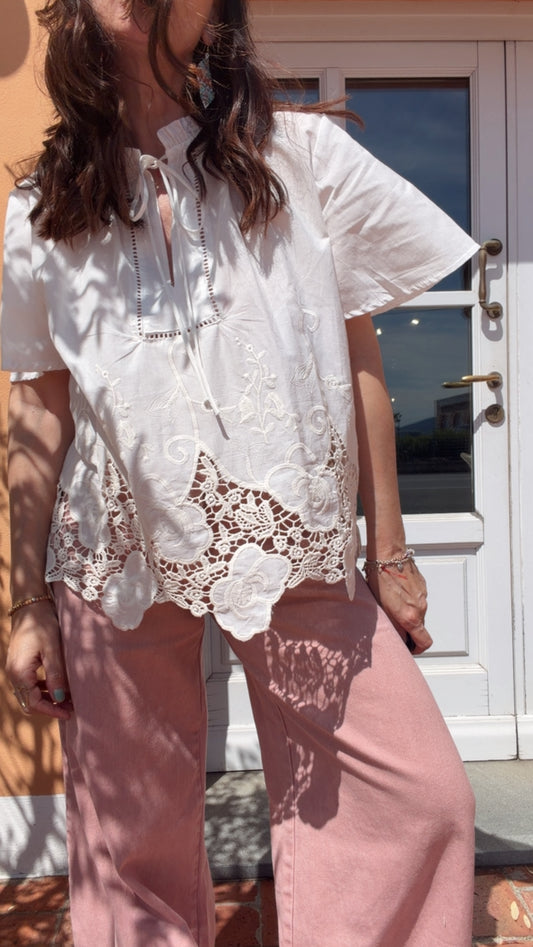 Blusa Libellula bianca