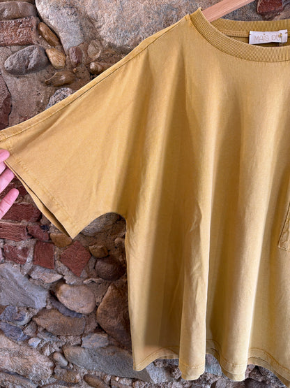 T-shirt Dora zafferano