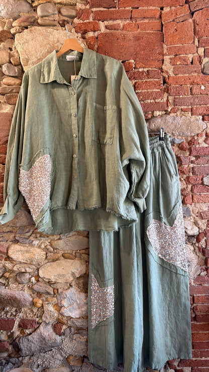 Completo Batticuore green
