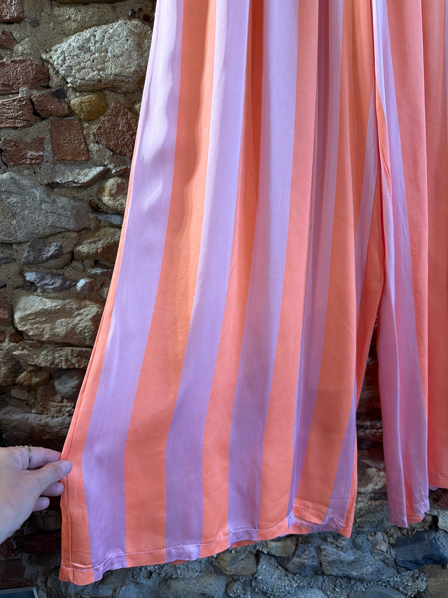Pantalone Summer orange rose