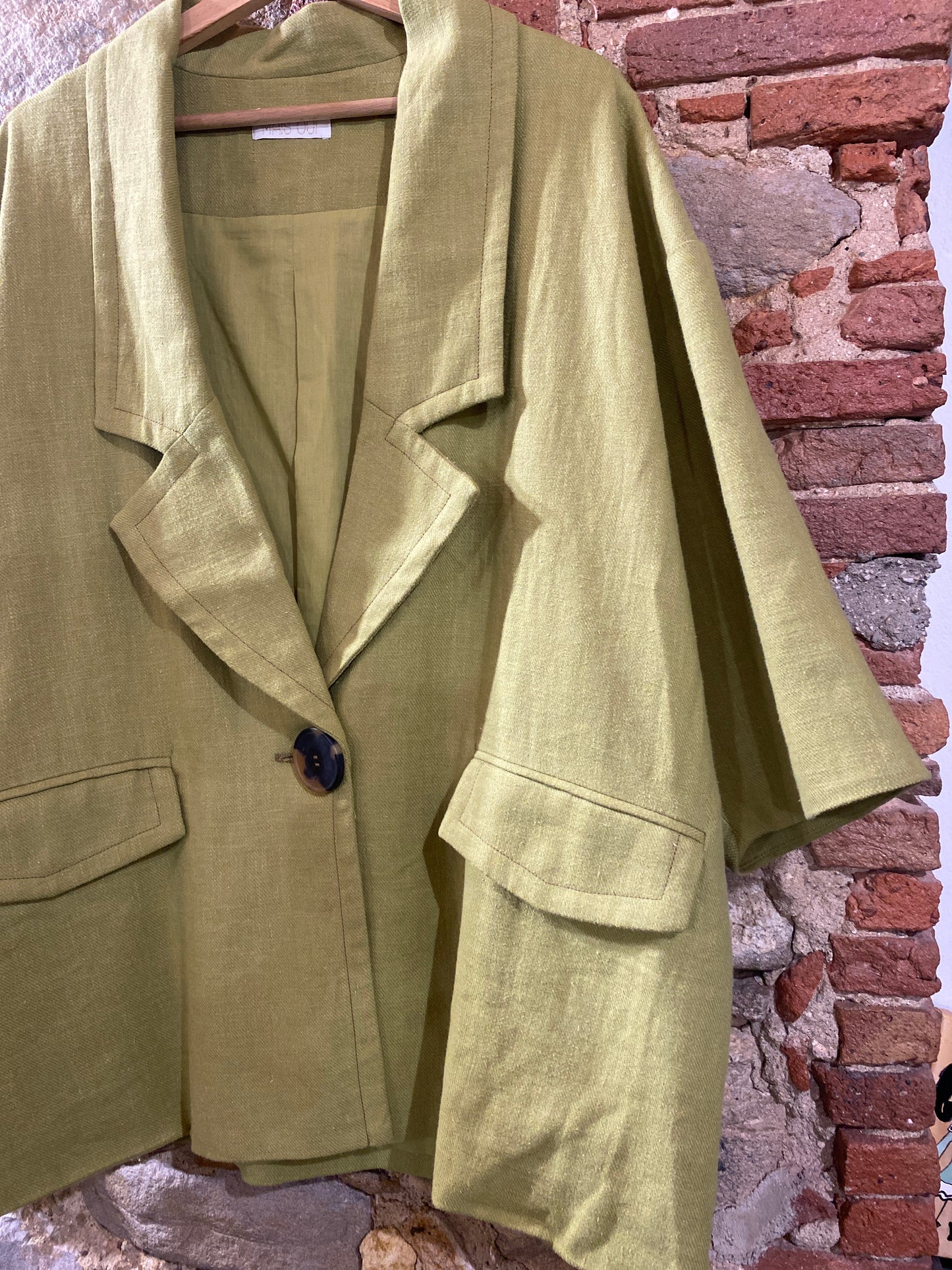 Blazer Odette verde pistacchio