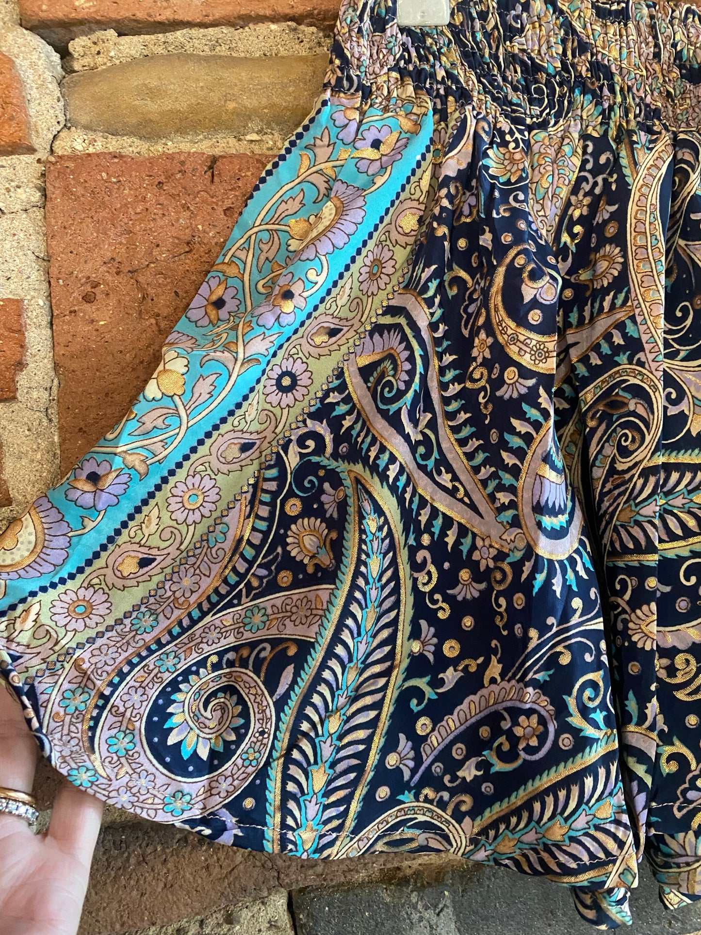 Shorts Tea blu azzurro