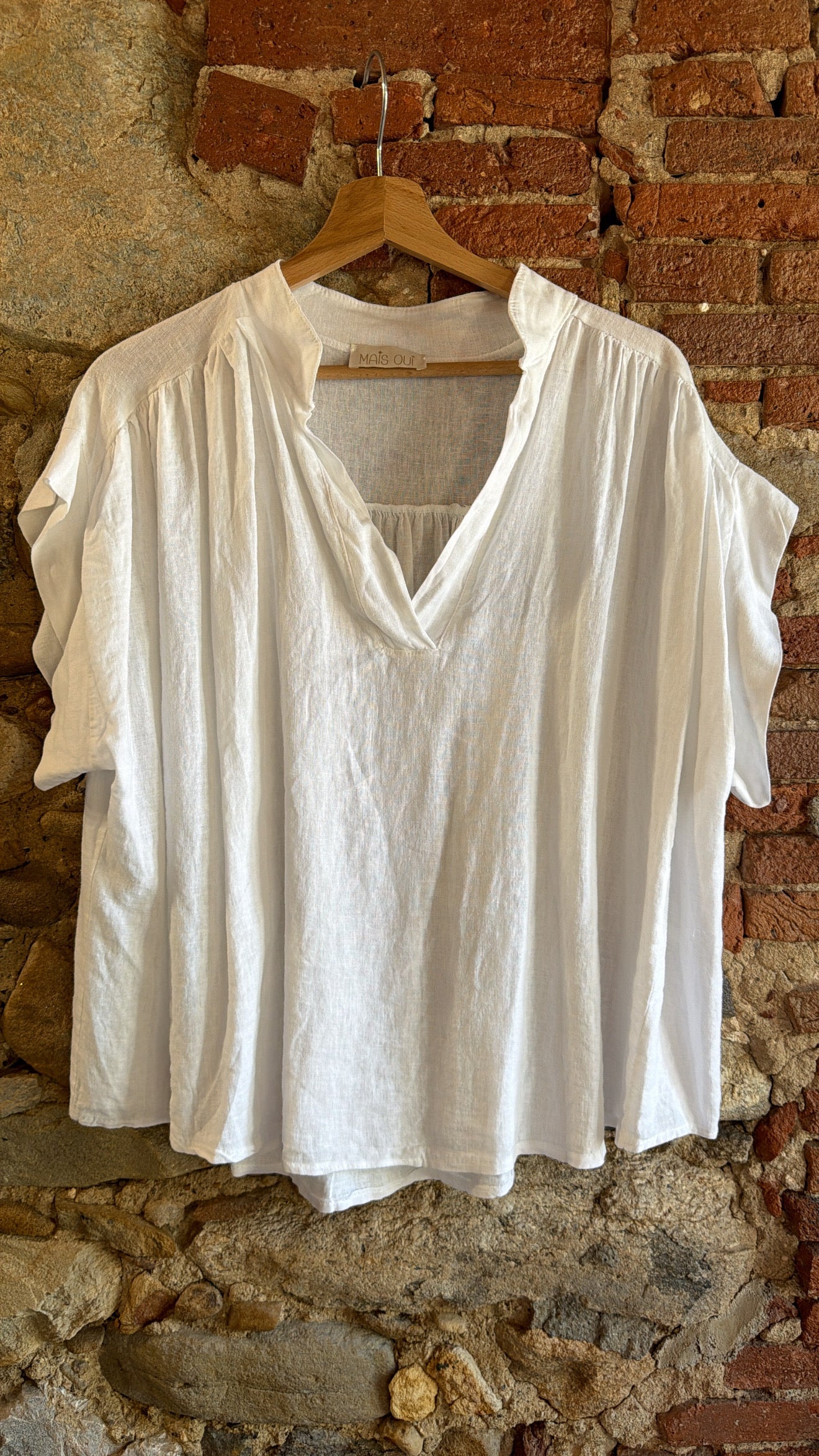 Blusa Johanna white