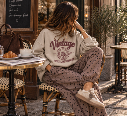 Felpa Vintage Sand