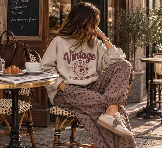 Felpa Vintage Sand