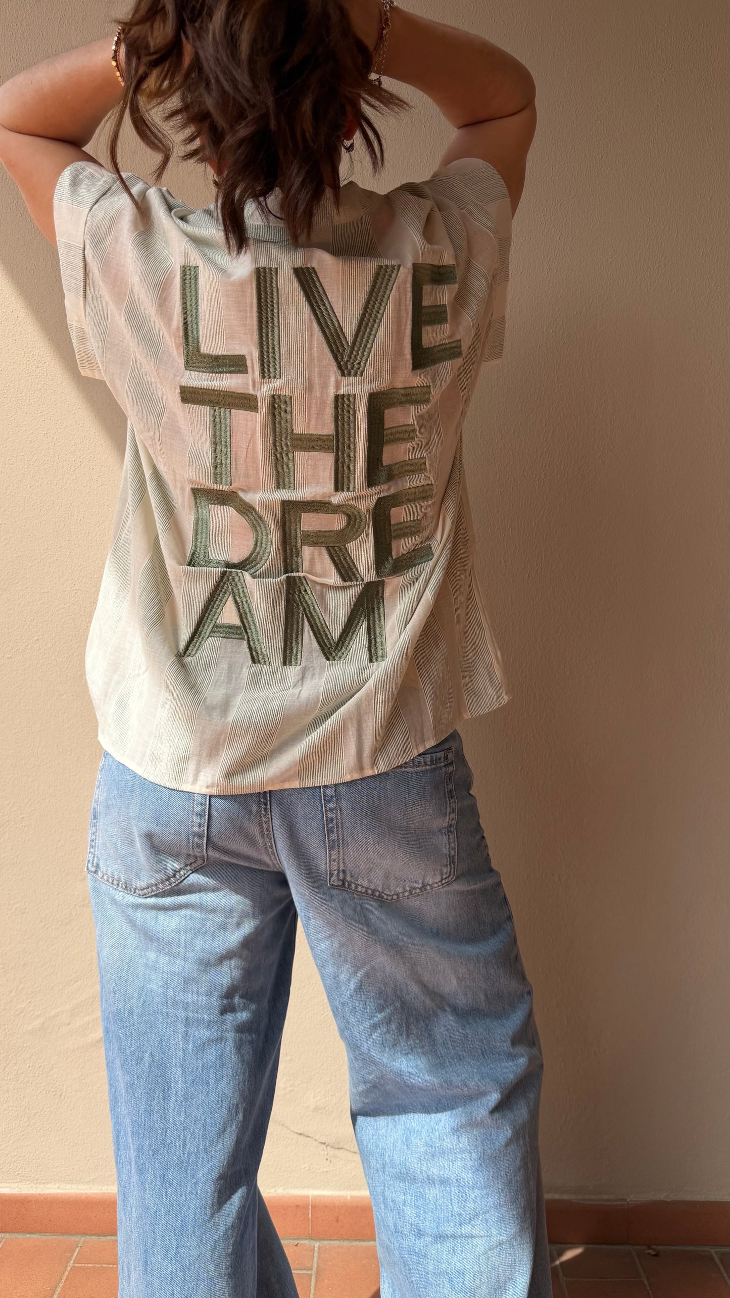 Camicia Live the Dream