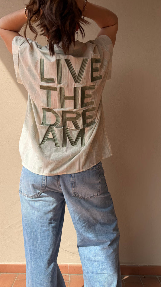 Camicia Live the Dream