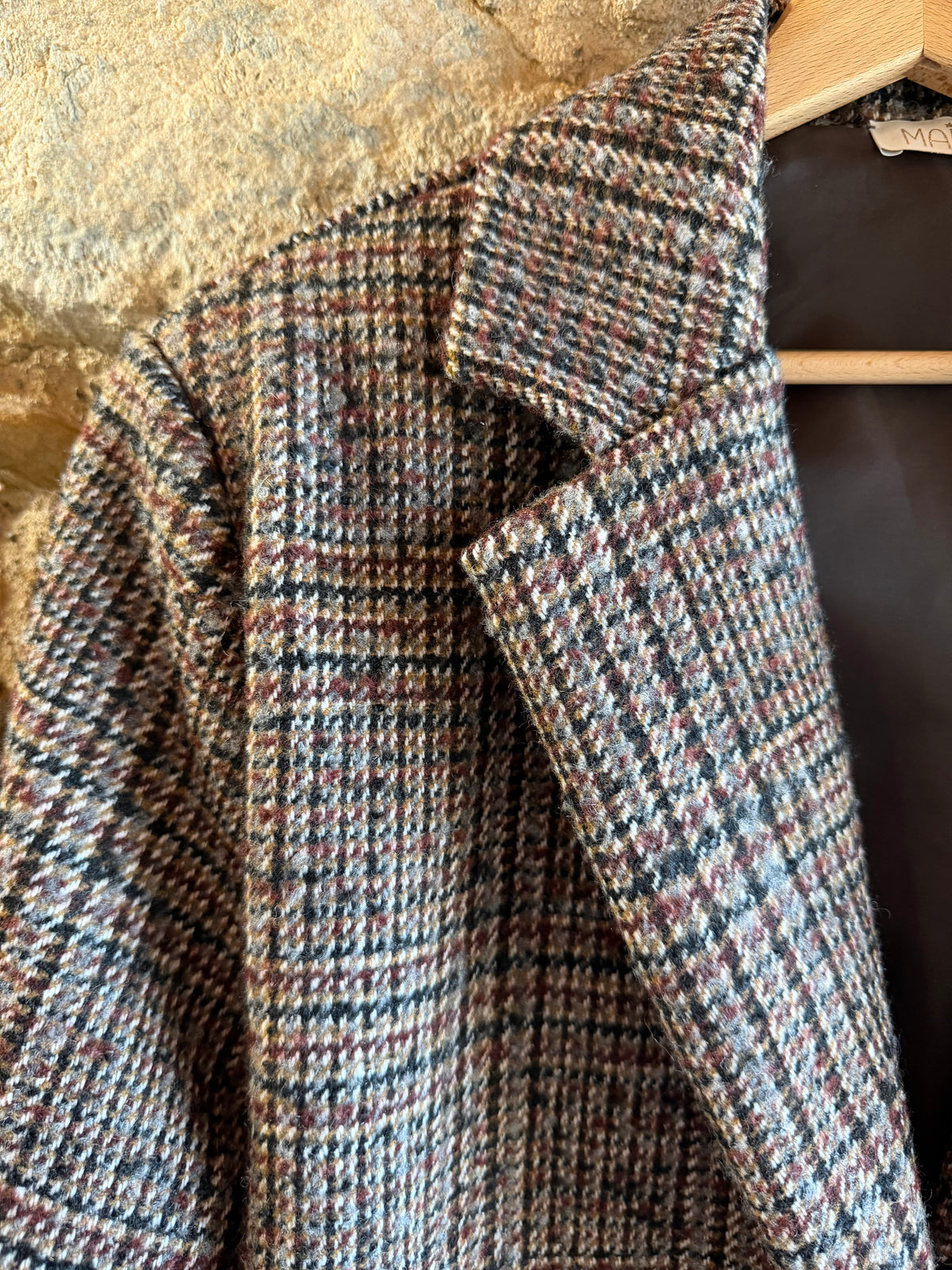 Giacca England blu bordeaux