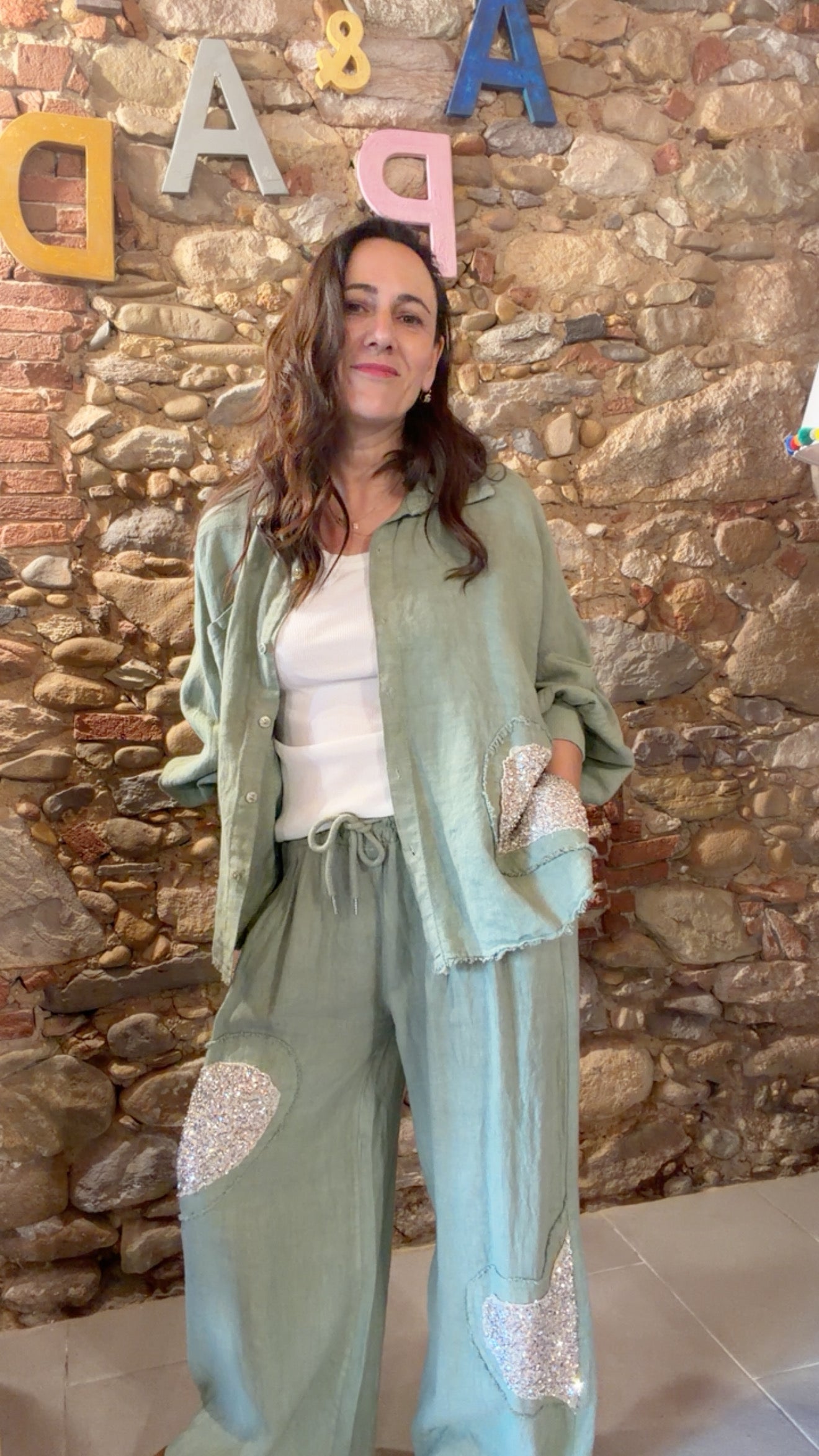 Completo Batticuore green