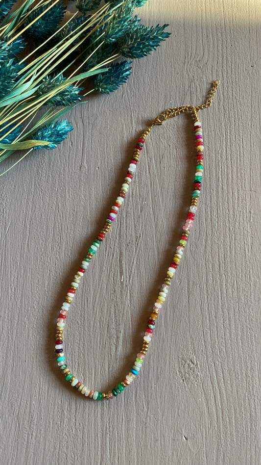 Collana multicolor