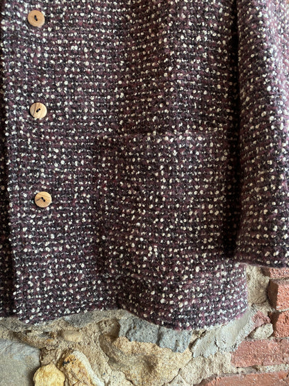 Giacca Ramo boucle rosa soft