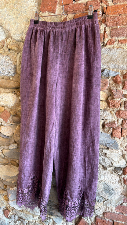 Pantalone Dustin prugna