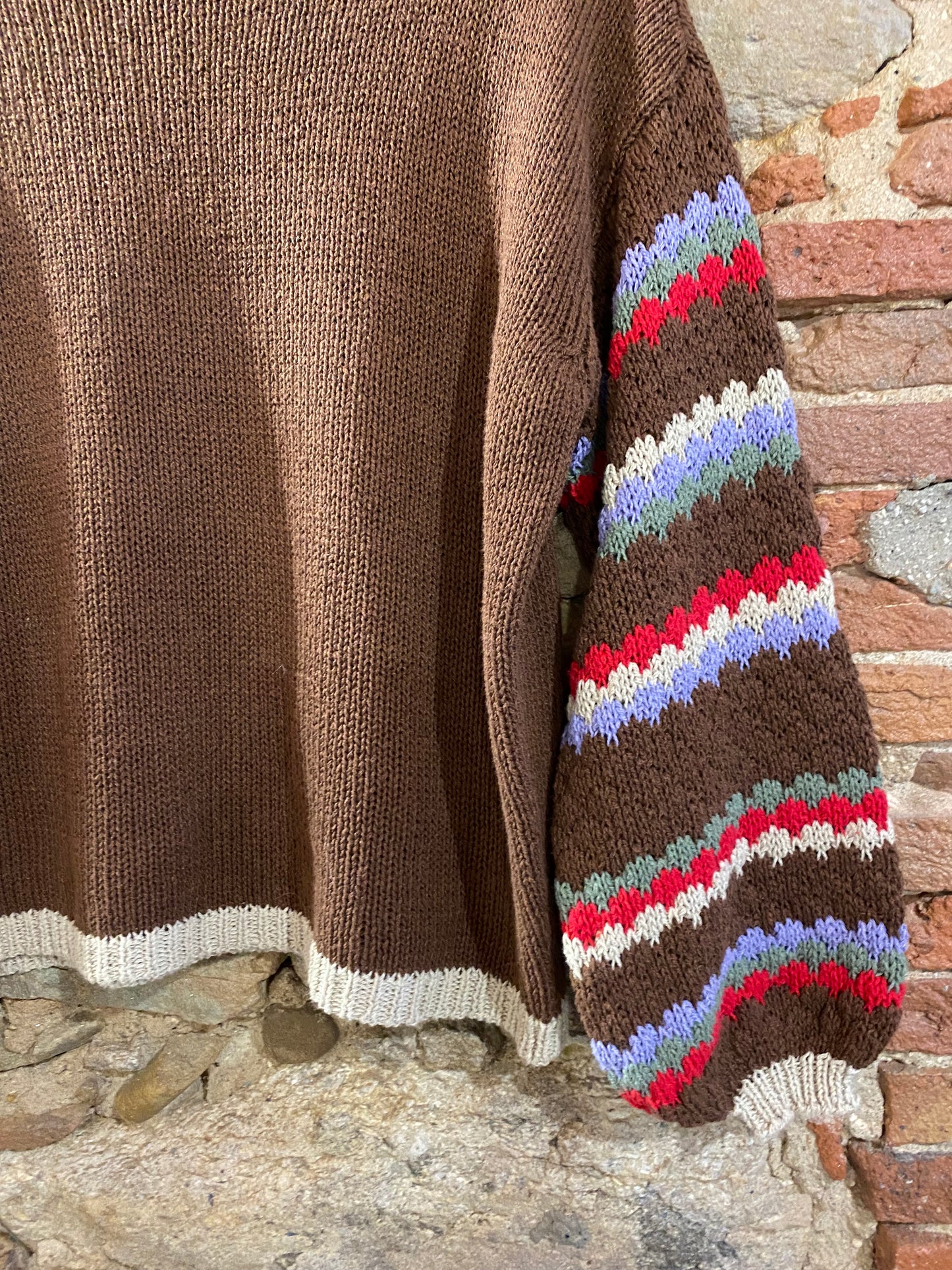 Maglia Folk choco