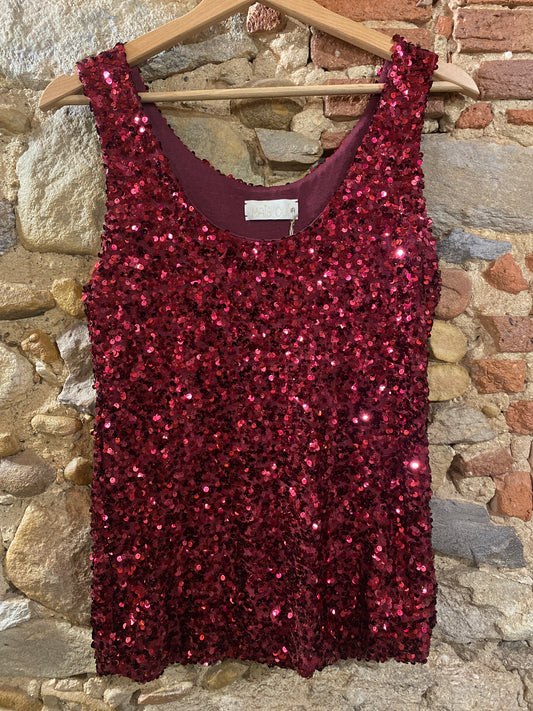 Top Samanta bordeaux
