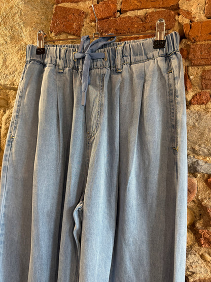 Pantalone Rosmarino denim chiaro