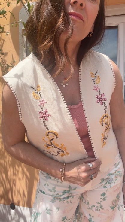 Gilet Luby natural