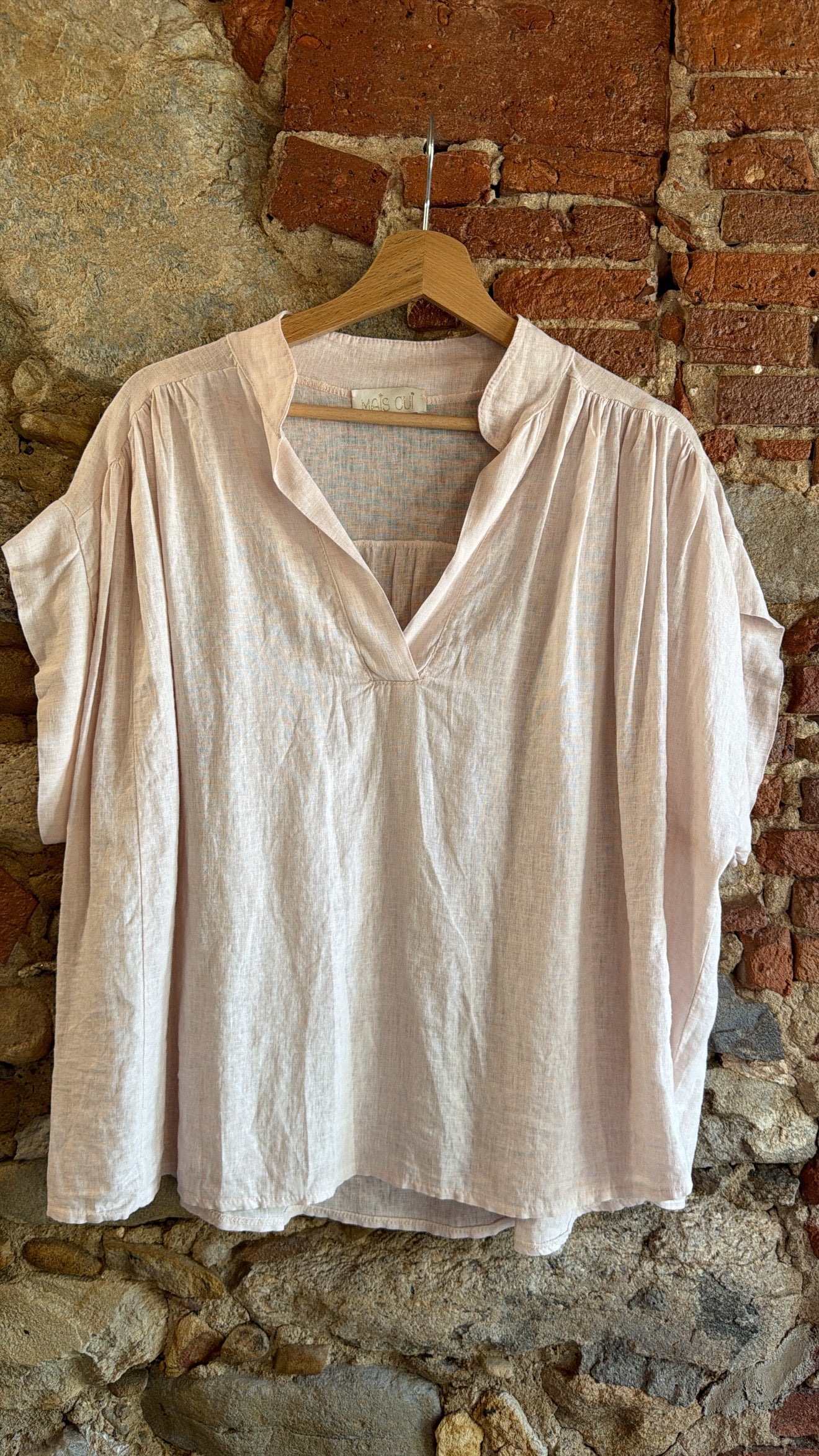 Blusa Johanna Rose Poudre