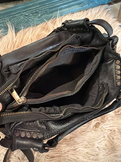 Borsa Logan pelle nera