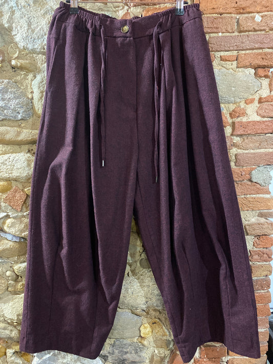 Pantalone Giotto prune