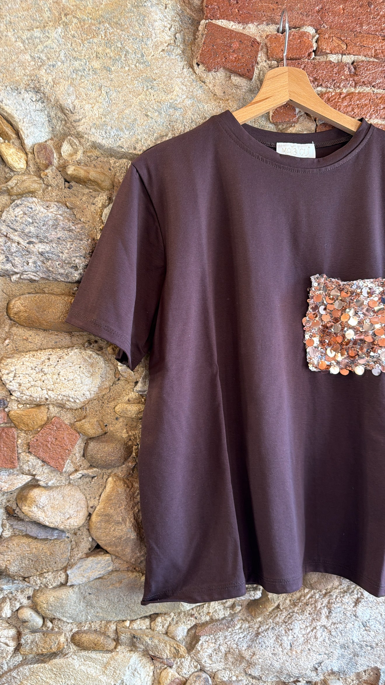 T-shirt Sparkle Choco