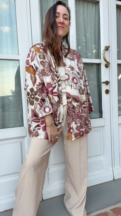 Kimono Mali Écru