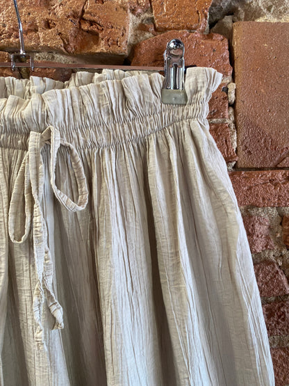Pantalone Nora gesso