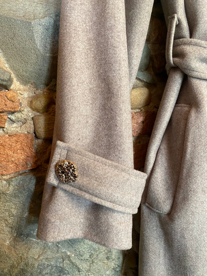 Cappotto Brigitte cipria
