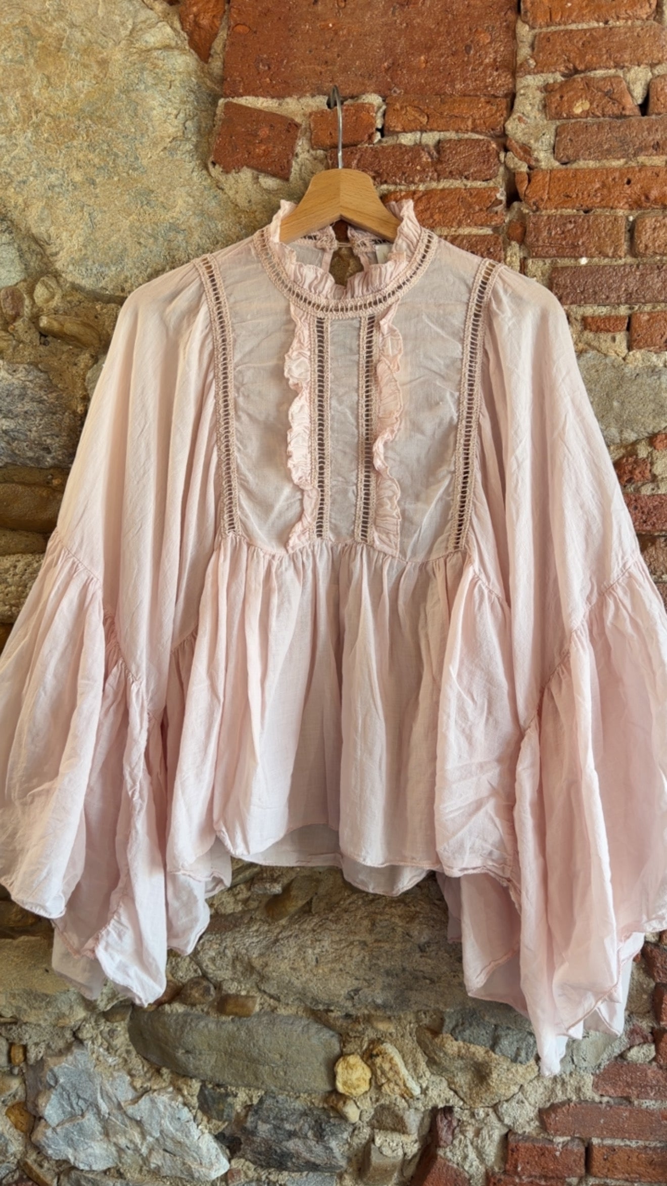 Blusa Butterfly rose
