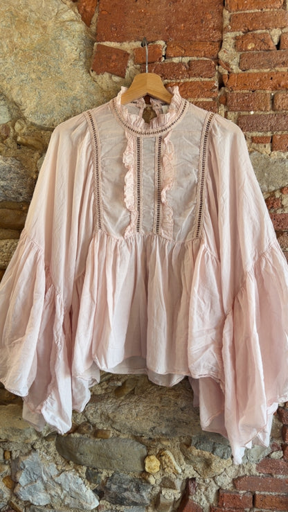 Blusa Butterfly rose