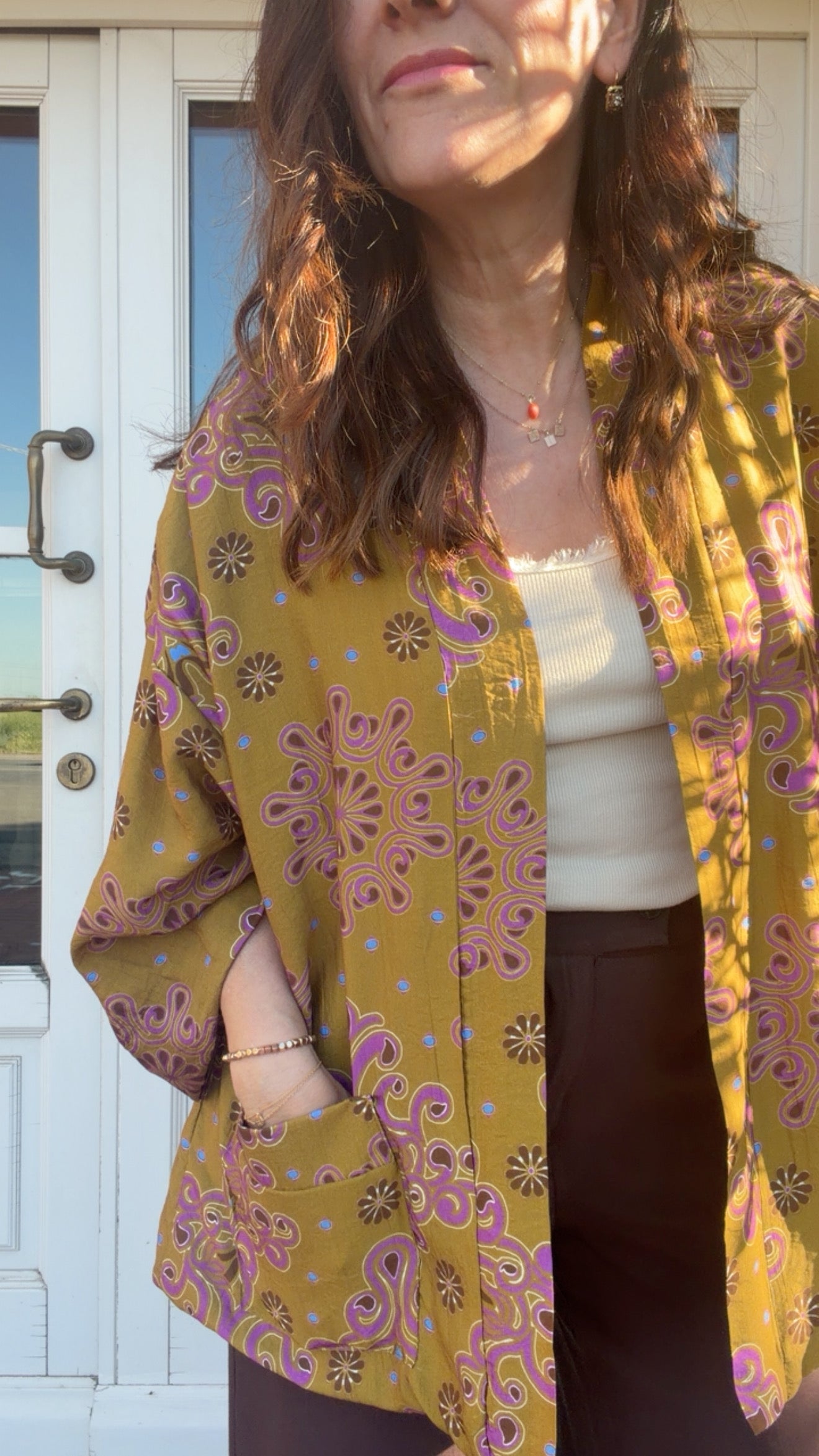 Kimono Mali Ocra